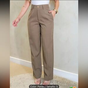 Classic Tan Women's Pants